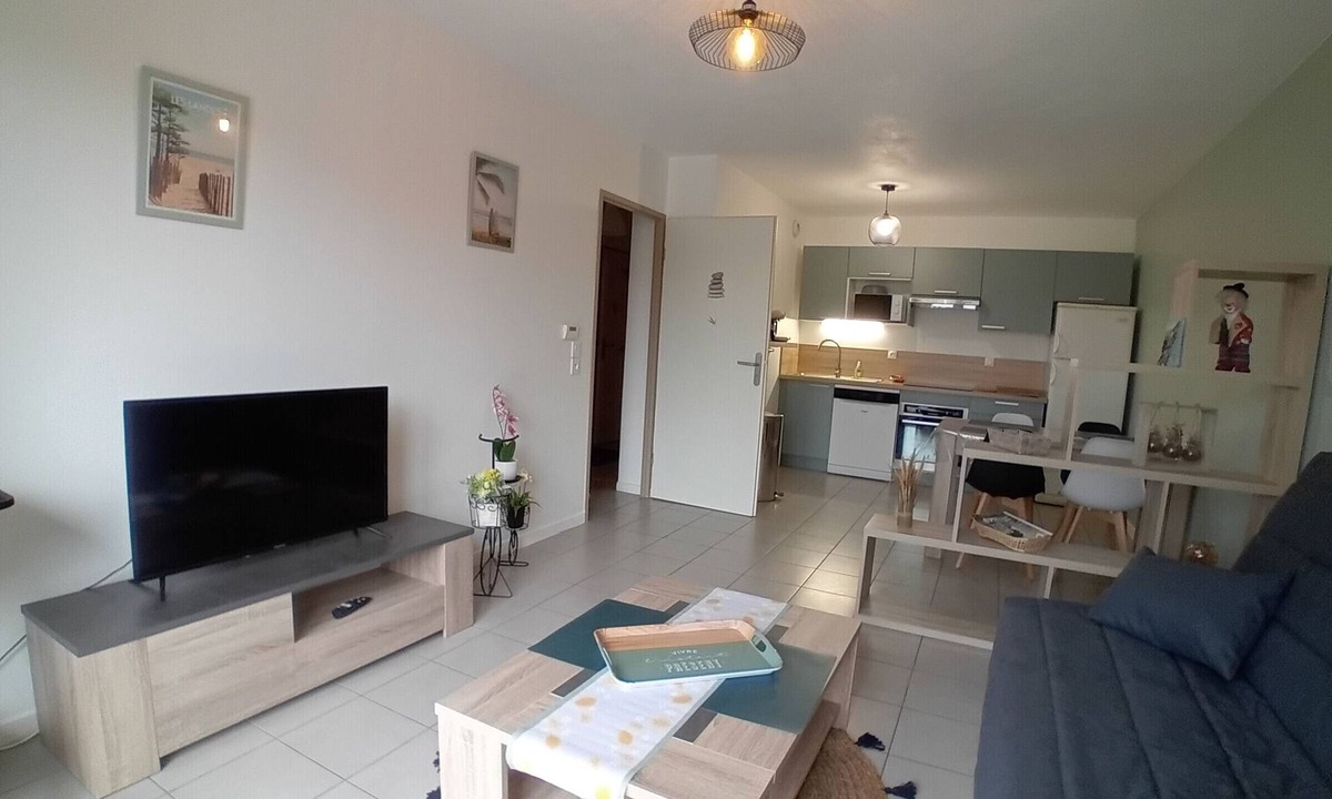 Labenne-Ocean Apartment | Charming apartment near beach with terrace and parking