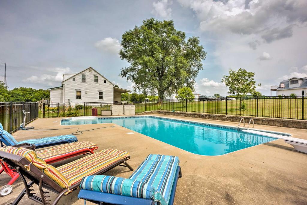 Berger Apartment | Charming Berger Apt on 42-Acre Farm with Pool Access