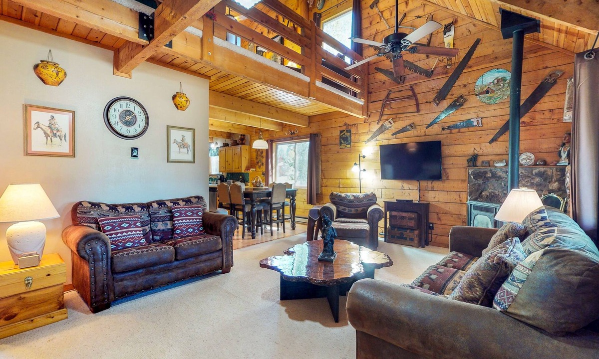 Pagosa Springs Cabin | Charming cabin with WiFi & fireplace access to lake, hot springs, Wolf Creek