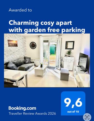 Claye-Souilly Apartment | Charming cosy apart with garden free parking