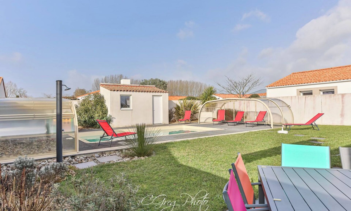 Commequiers House | Charming Cosy House with Private Pool & Dome - Near Vendée Beaches