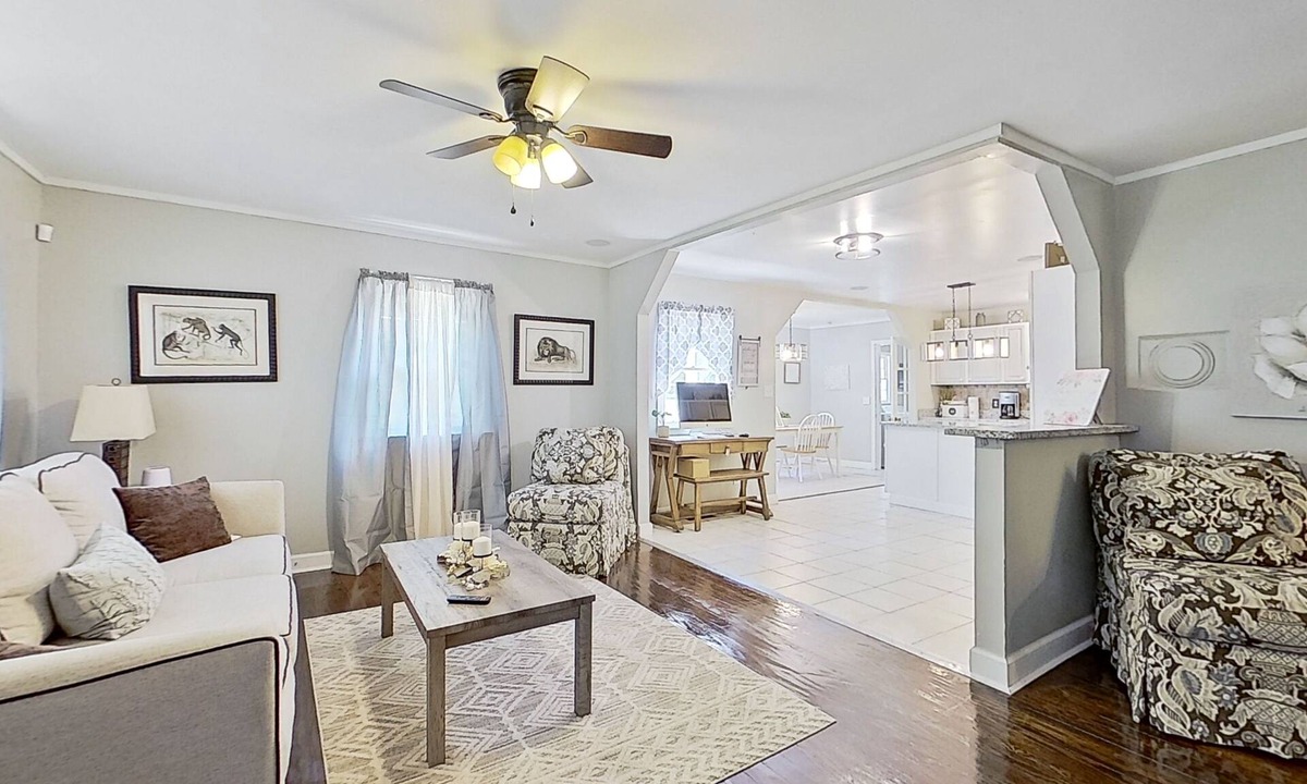 Macon House | Charming Country Home with Nature Trails and Modern Comforts
