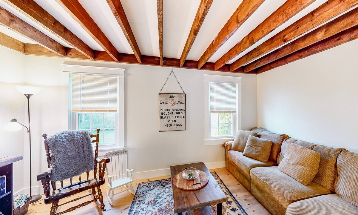 East Wallingford House | Charming dog-friendly home with private deck, firepit, washer/dryer, & cable