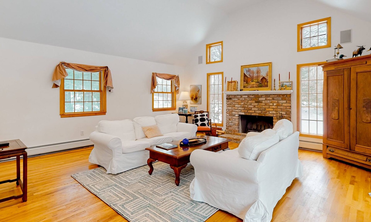 Winhall House | Charming dog-friendly home on 4+ acres with mountain/valley views & firepit