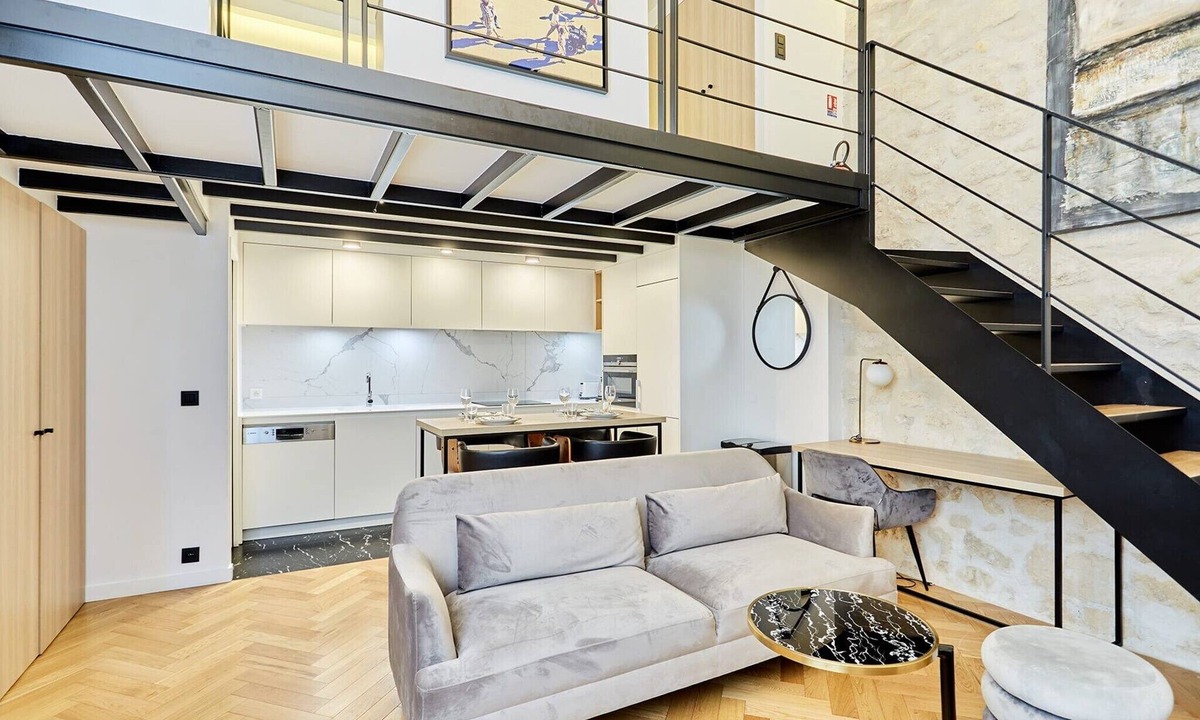 Hopital Saint-Louis Apartment | Charming Duplex Loft - Paris City Center