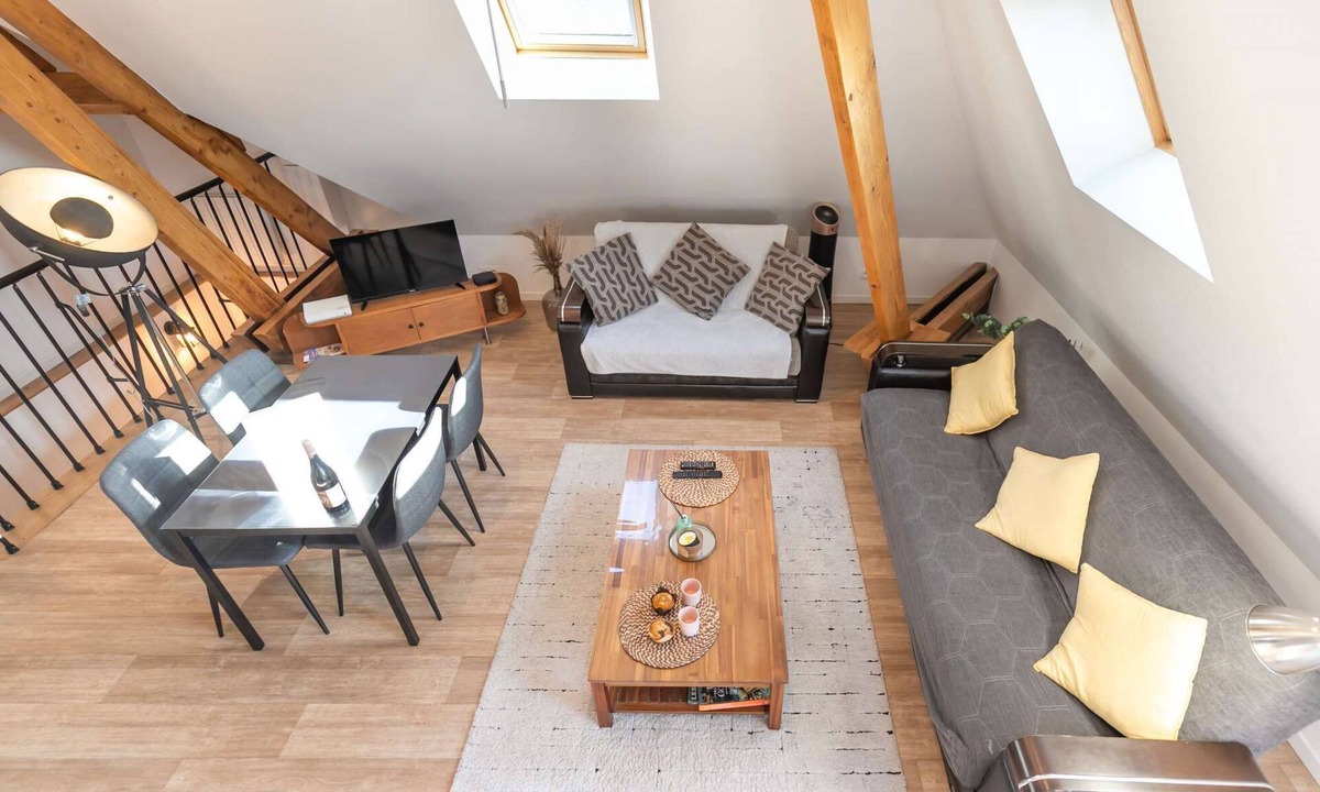 Blois Apartment | Charming Duplex with Beautiful Views over the City Center