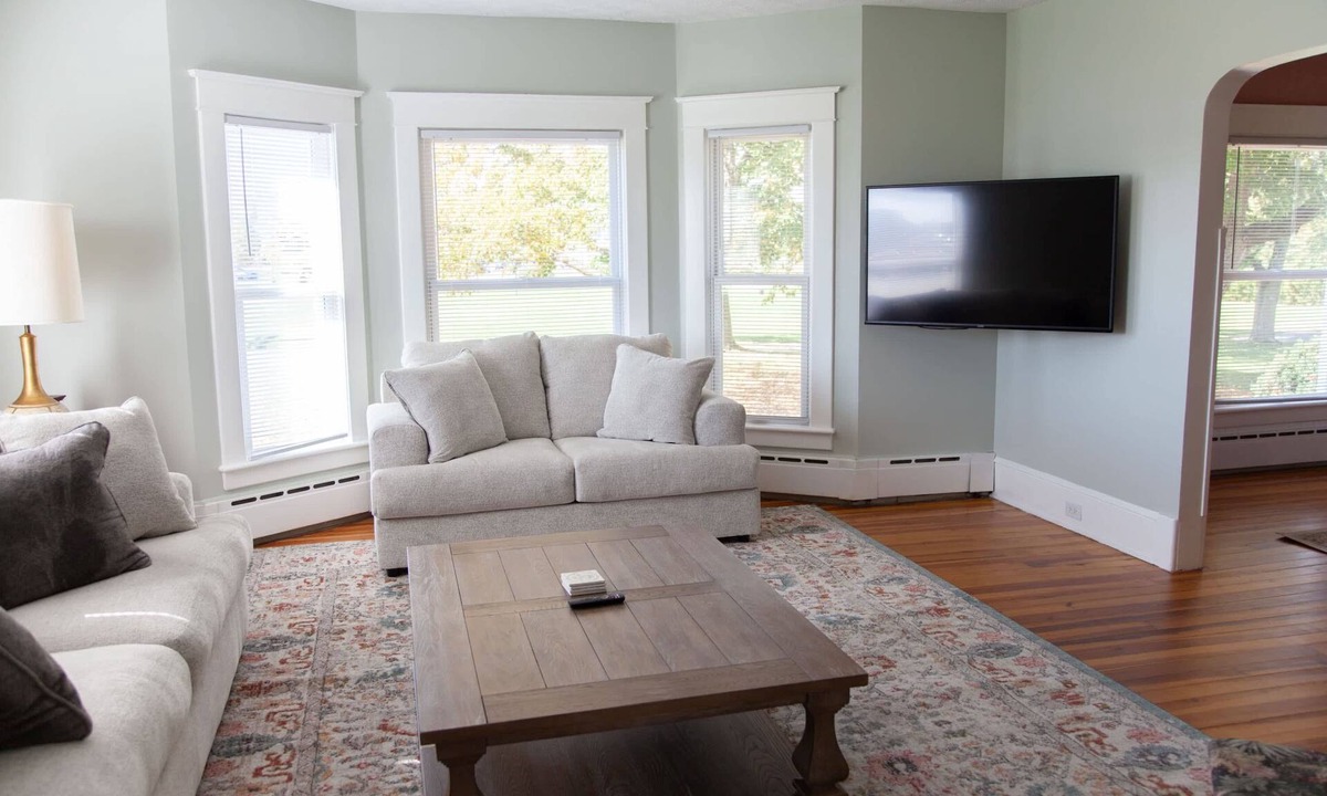 Geneva House | Charming Farmhouse Retreat with Spacious Backyard