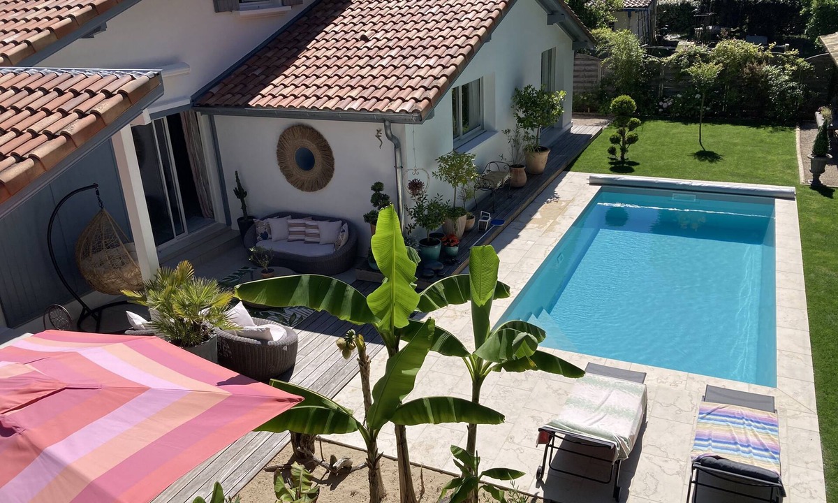 Vieux-Boucau-les-Bains Villa | Charming villa with heated pool
