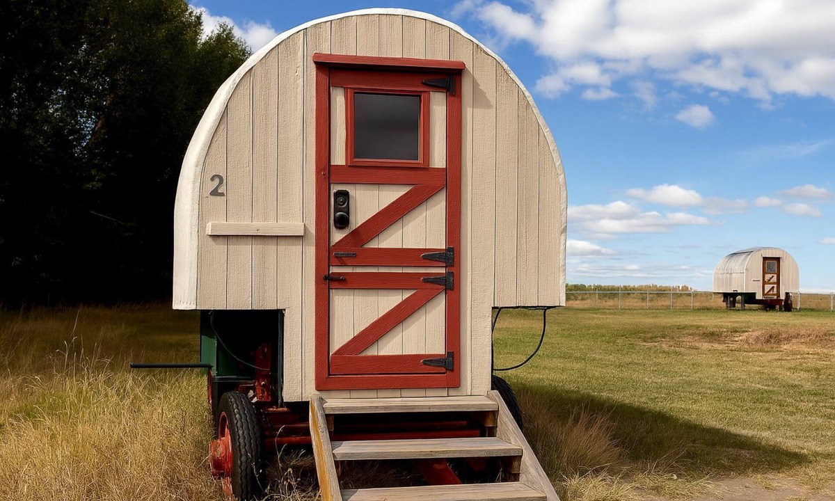 Tetonia House | Charming Glamping Wagon with Mountain Views on Working Ranch near Grand Teton – Tetonia, Idaho