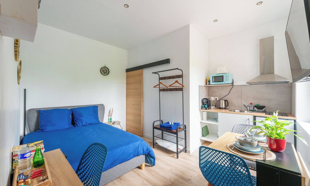 Cambrai Apartment | Charming, light-filled studio - Centre-ville-Gare