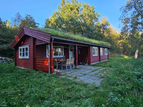 Femmøller House | Charming Norwegian Log Cabin With Grass Roof