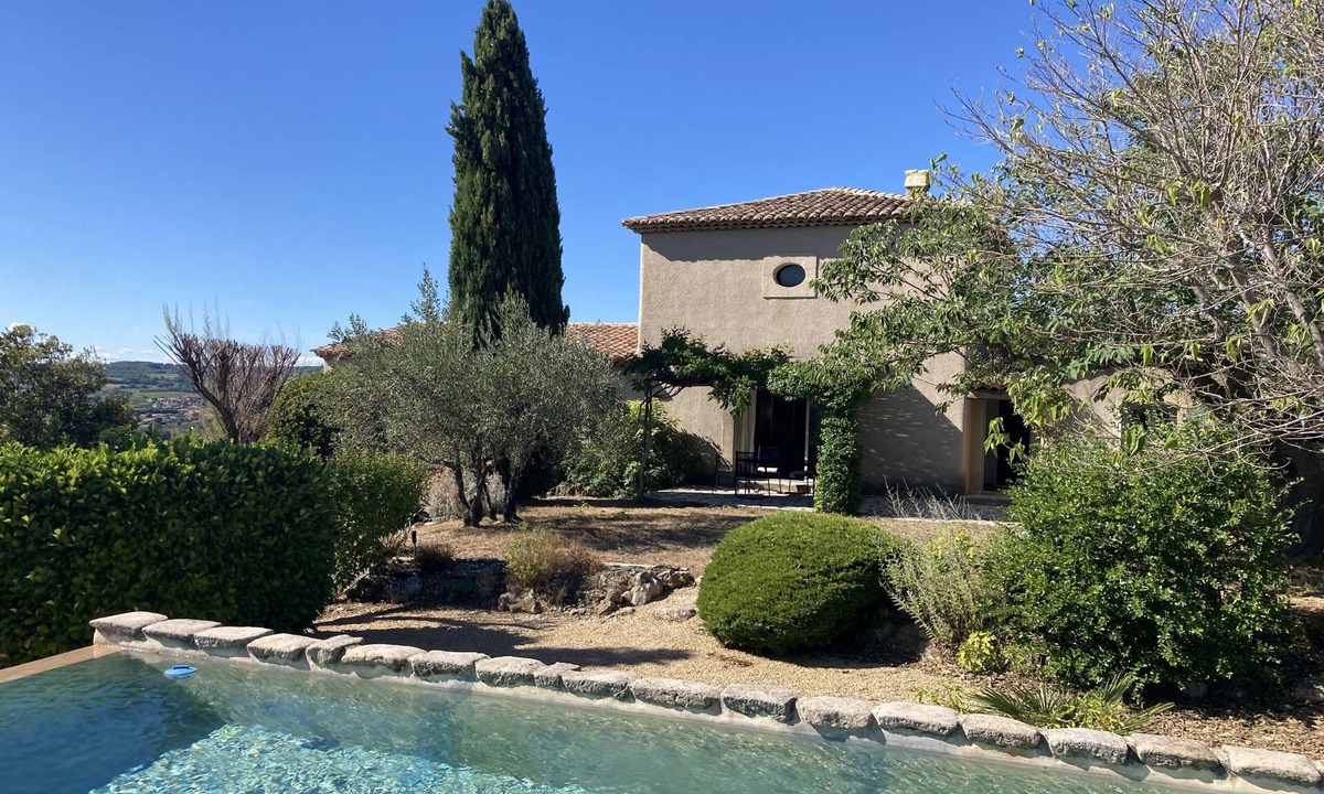 Villedieu Villa | Charming Provencal house with private pool and exceptional view