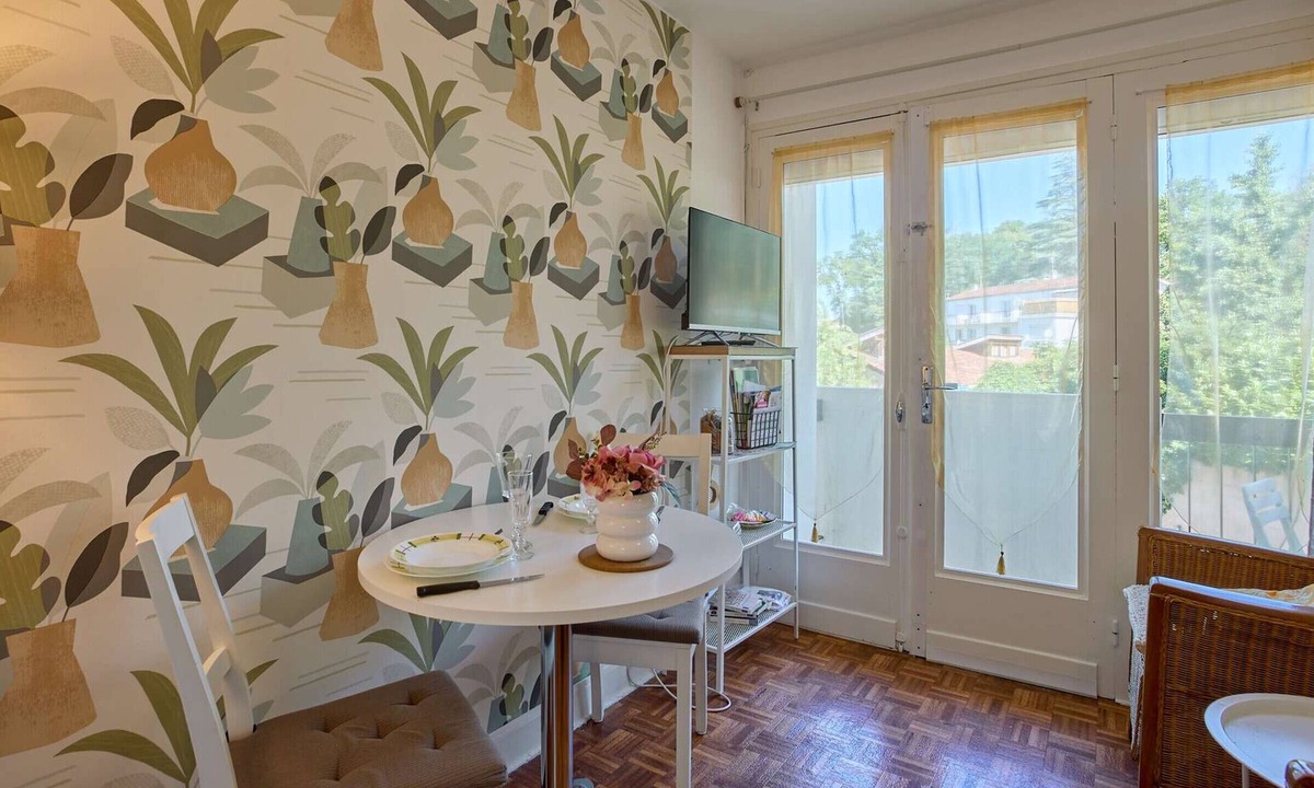 Barbotan-les-Thermes Apartment | Charming renovated studio with balcony, parking and pets allowed