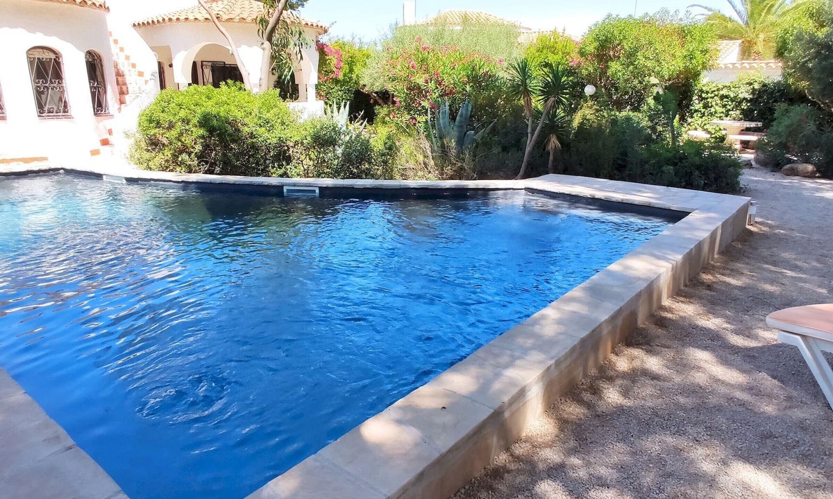 Les Tres Cales Cottage | Charming Rustic Villa with Pool & Mediterranean Garden