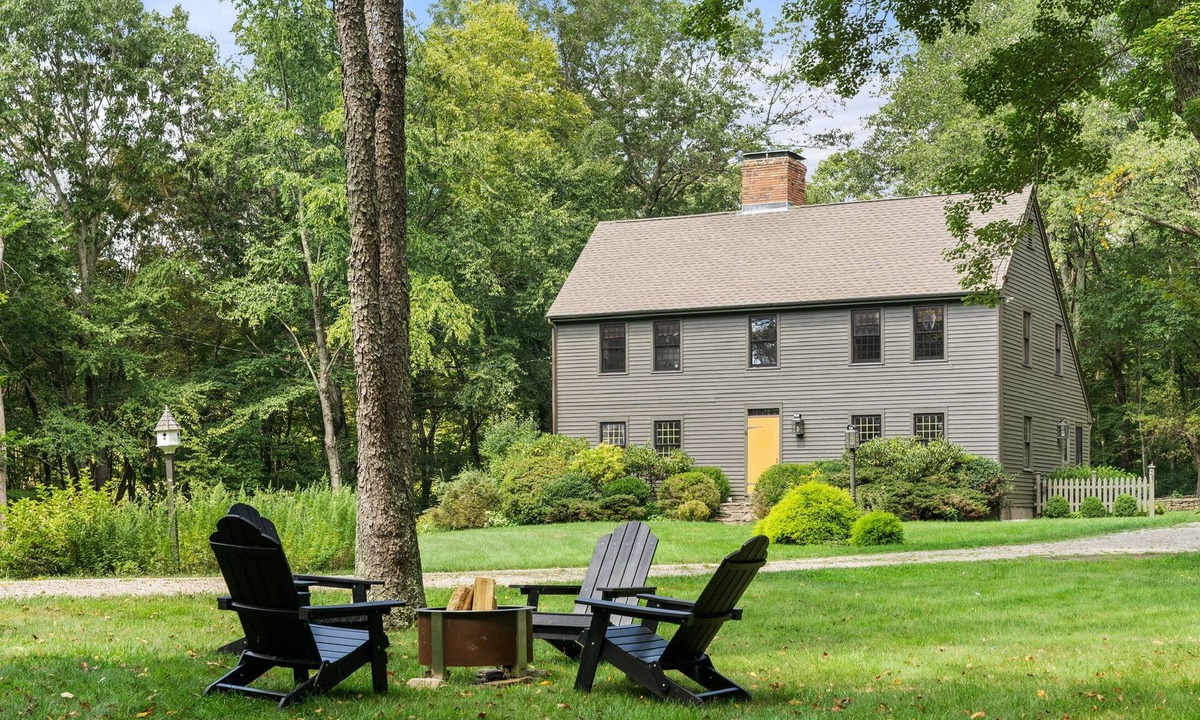 Roxbury House | Charming Saltbox Colonial with Modern Amenities