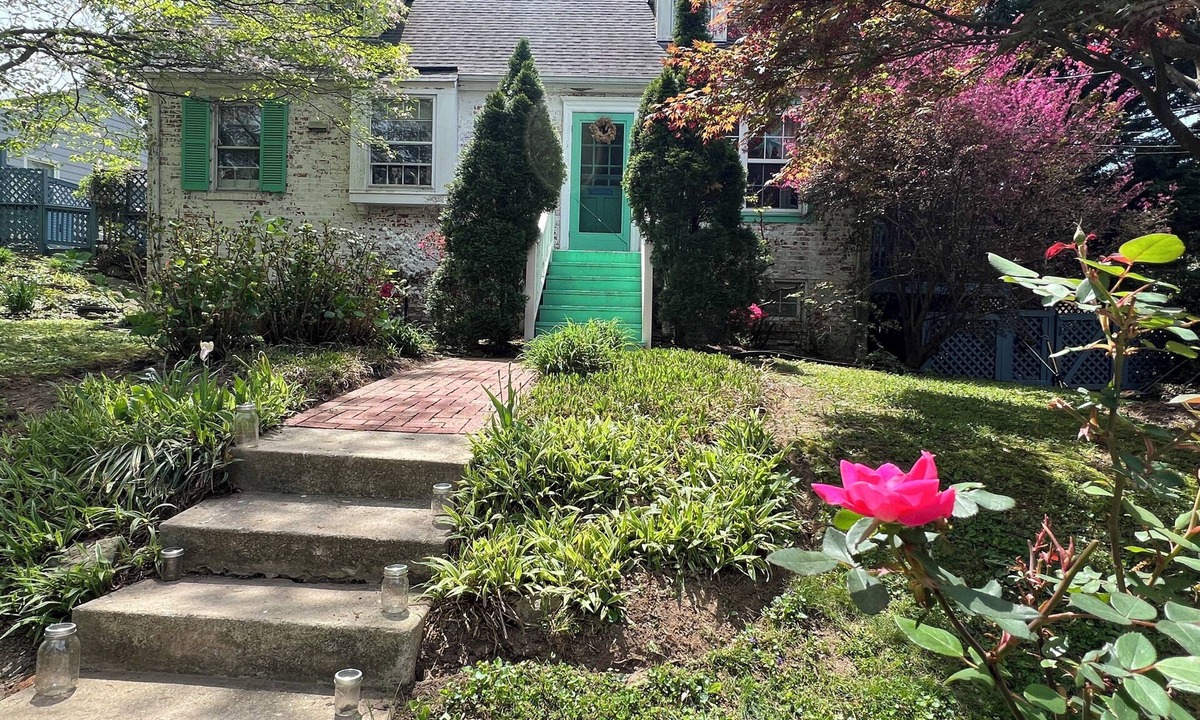 Silver Spring House | Charming Silver Spring home with gardens and decks. 2-5 month rental.