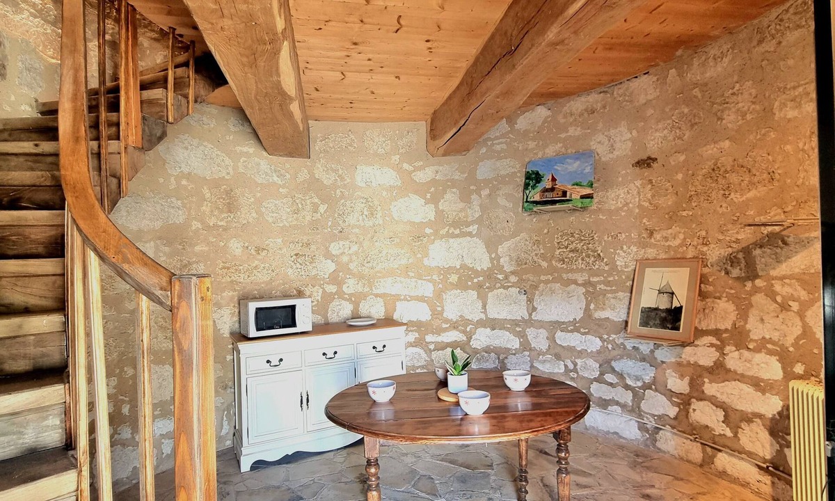 Castera-Bouzet House | Charming stone mill with adjoining house