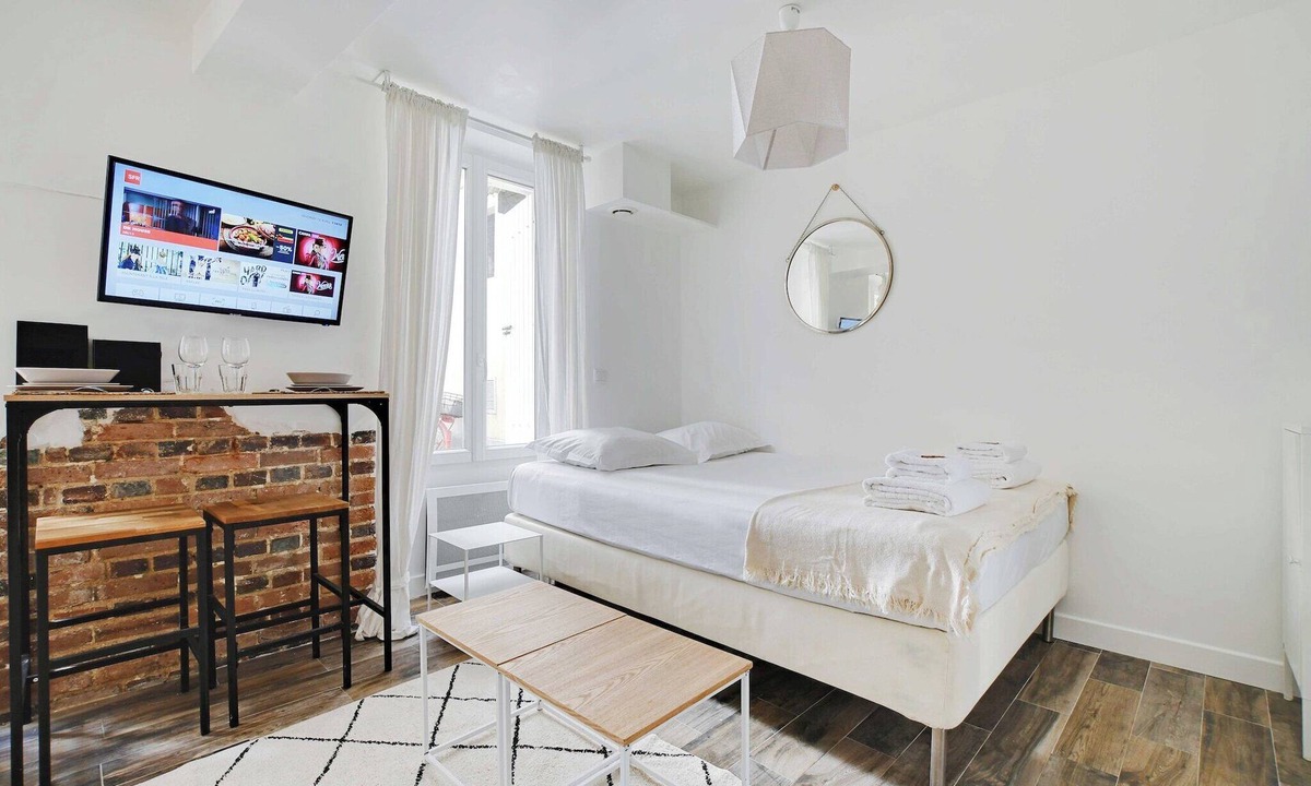 Quartier de la Roquette Apartment | Charming studio - 2P - Atelier des Lumières