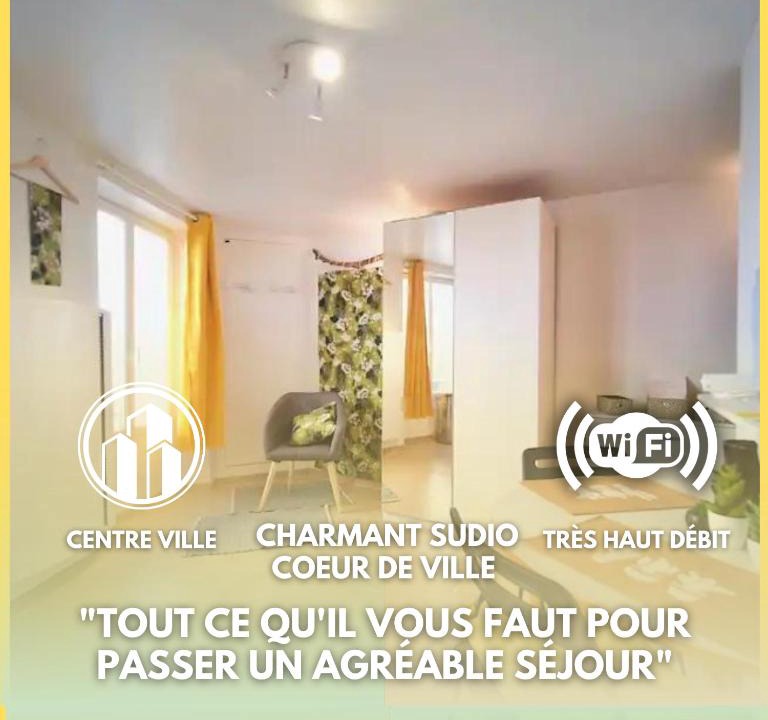 Fontainebleau Apartment | Charming Studio - heart of the city/Downtown
