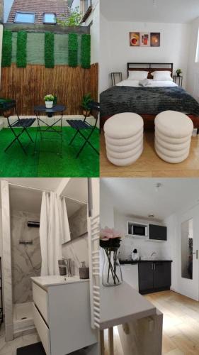 Roubaix Apartment | Charming studio with terrace in Roubaix