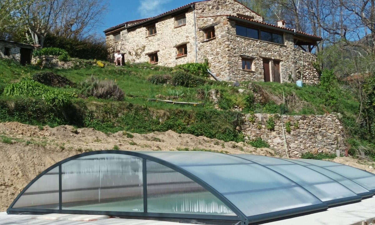 Serralongue Other | Charming traditional house with pool and terraced grounds