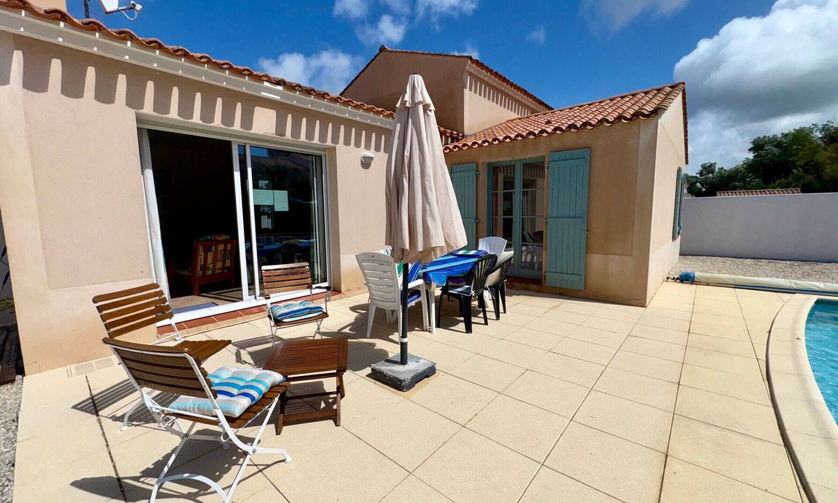 Saint-Jean-de-Monts House | Charming villa 6 pers, quiet residence, private pool