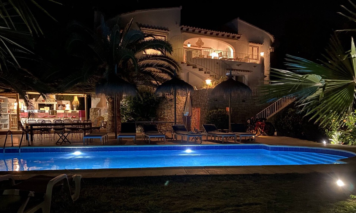 San Jaime Villa | Charming villa, sea view, large swimming pool with bar, 2000m² plot, beach 900m away