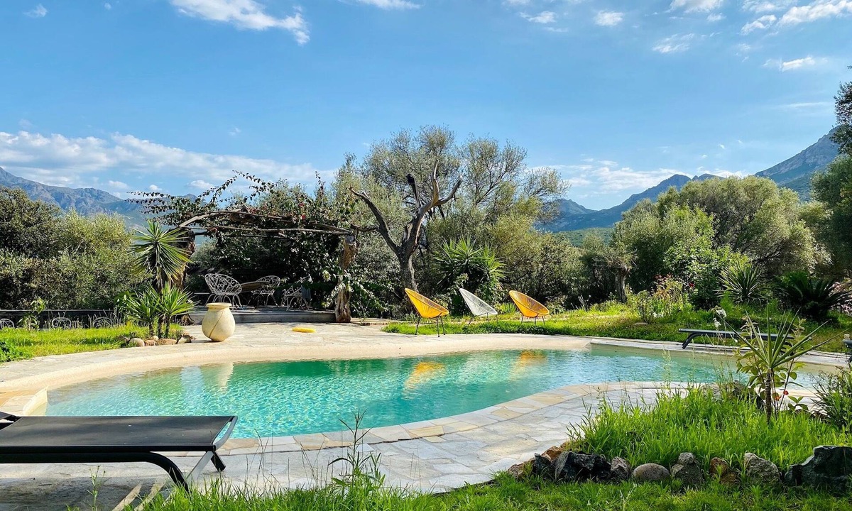 Calvi Villa | Charming villa with large pool landscaped garden panoramic view