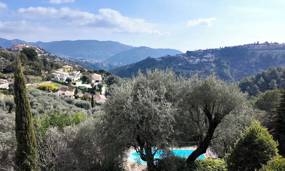Falicon House | Charming villa with panoramic views in the hills above Nice