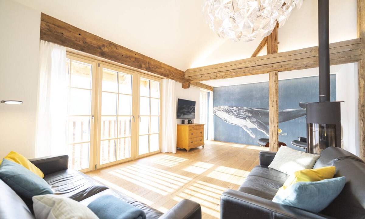 Engadin Scoul Apartment | CHASA MUNTANELLA 4.5: BEAUTIFUL 4.5 ROOM ATTIC FLAT, IN A MODERN ENGADIN HOUSE