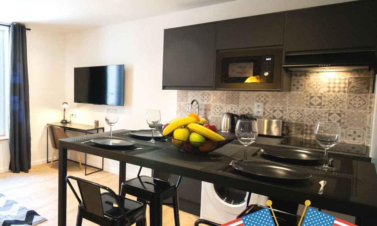La Ferte-sous-Jouarre Apartment | ★ Checkin Auto ★ CENTRE-VILLE ★AMERICA