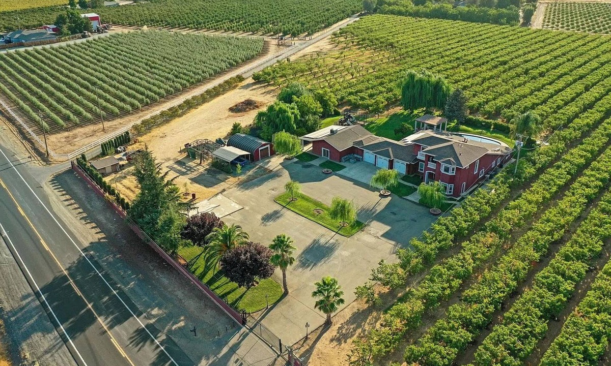 Victor House | Cherry-tree-lined country escape with a pool