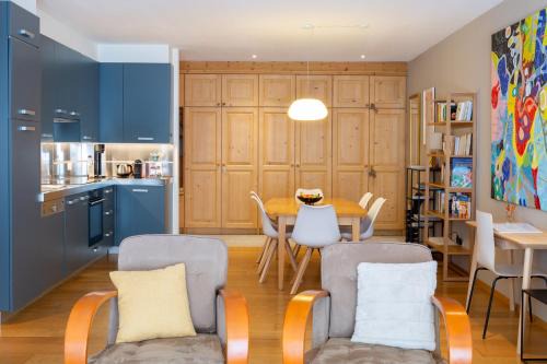 Sankt Moritz-Bad Apartment | Chesa Altrova Alpine Apartment