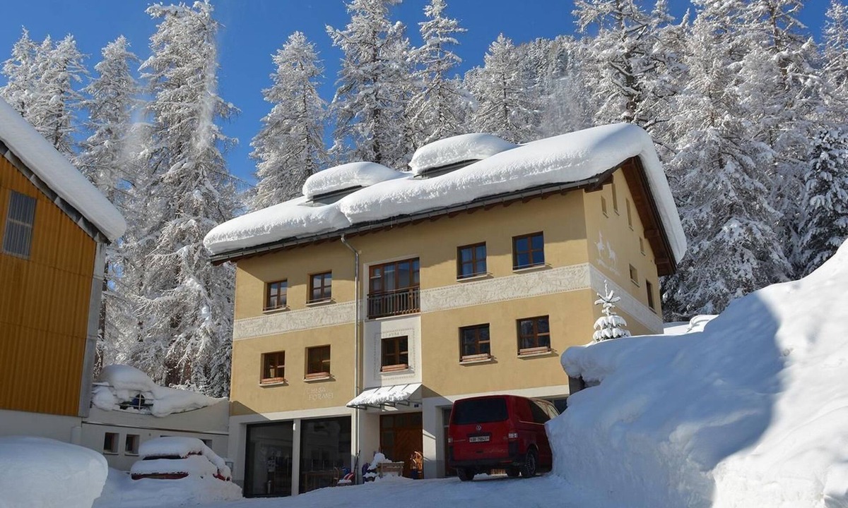 Pontresina Apartment | Chesa Formel - Stalla Engiadina by Interhome
