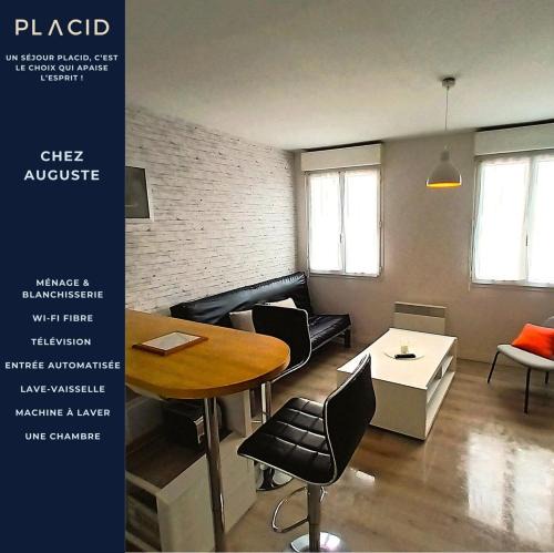 Tours Apartment | Chez Auguste - T2 spacieux - wifi - tv