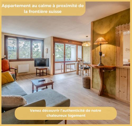 Saint-Julien-en-Genevois Apartment | Chez Isabelle & Urbain I T3 I Saint-Julien