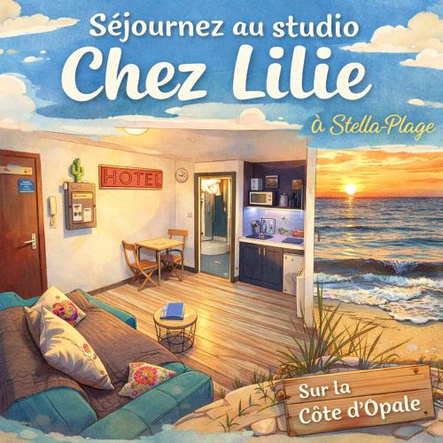 Stella-Plage Apartment | Chez Lilie, Studio cosy classé 2 étoiles Plage de Stella