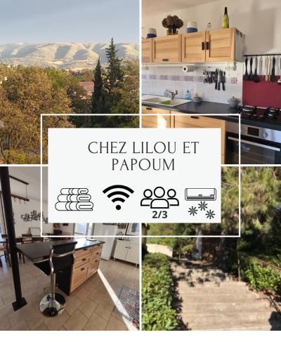 Limoux House | Chez Lilou et Papoum - Terrasse, vue & parking