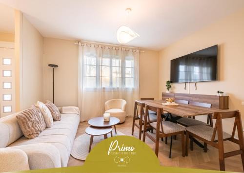 La Ferte-Gaucher Villa | Chez papa - 3 lits - Confortable & spacieux