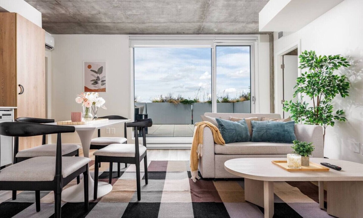 Plateau Mont Royal Apartment | Chic 1BR+ Huge Private Terrace-Heart of Montreal
