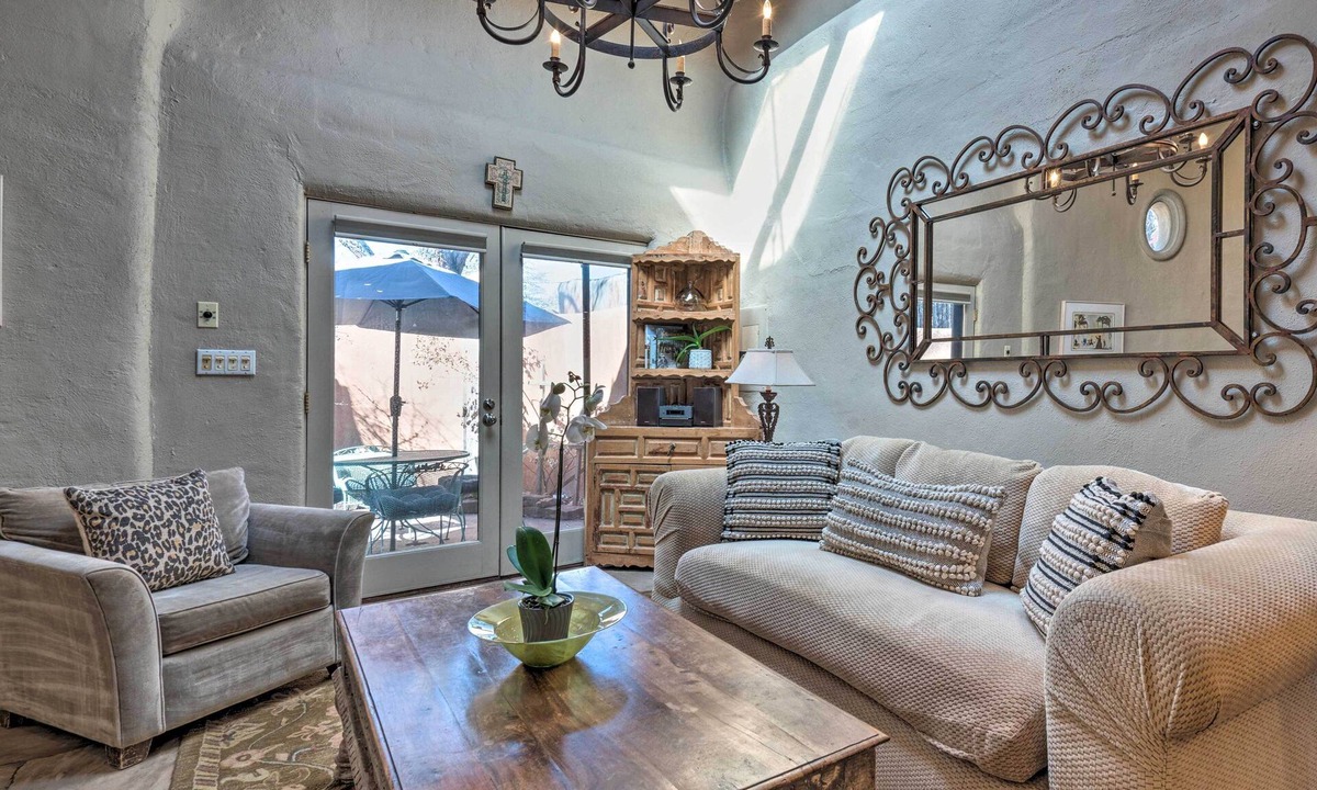 Historic Eastside Cottage | Chic Adobe-style Bungalow in Historic Santa Fe!