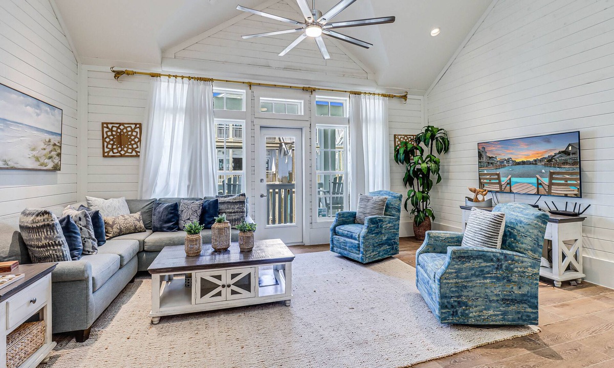 Cinnamon Shore House | Chic, Coastal Penthouse@Cinnamon Shore near Eateries, Pool & Town Center!