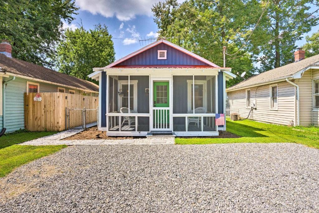 Colonial Beach House | Chic Cottage with Private Yard Steps to Beach!