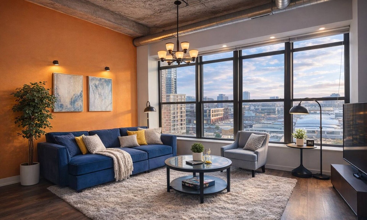 Prairie District Hotel | Chic Cozy 2BR near McCormick + Museum Campus