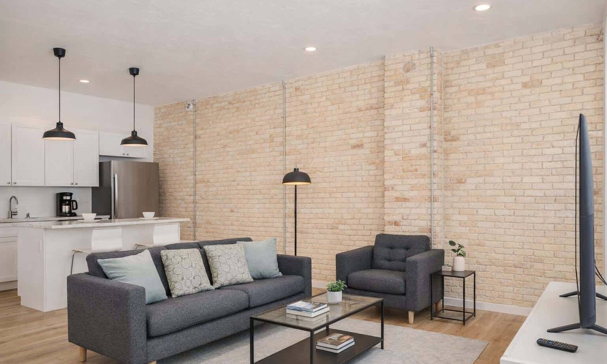 Neenah Apartment | Chic Downtown Apartment w/Vintage Charm & WiFi