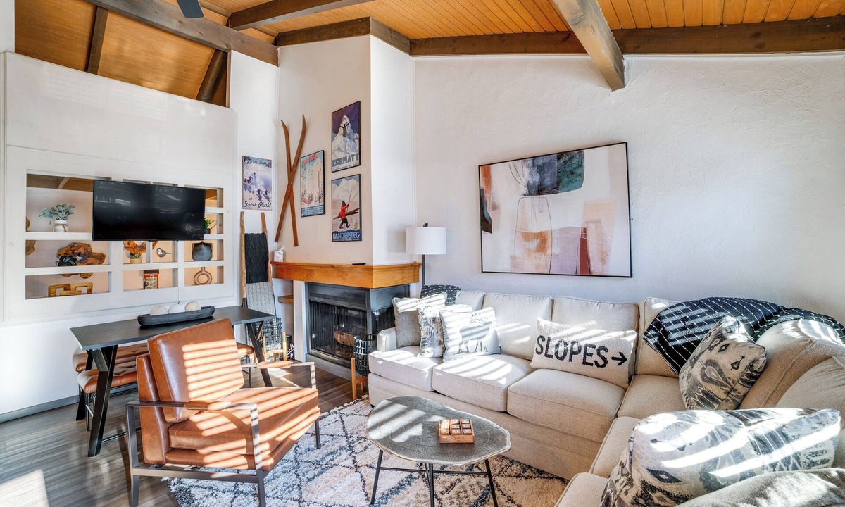 Blodgett Mills Apartment | Chic Greek Peak Ski Resort Townhome w/Balconies!