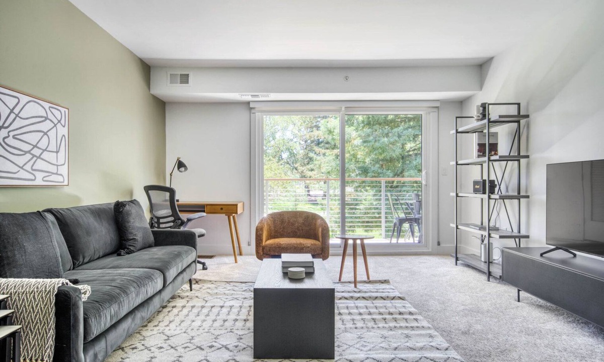 Sharon Heights Apartment | Chic Menlo Park 2BR w/Pool, W/D, Gym, near 82, 101, 280, by Blueground