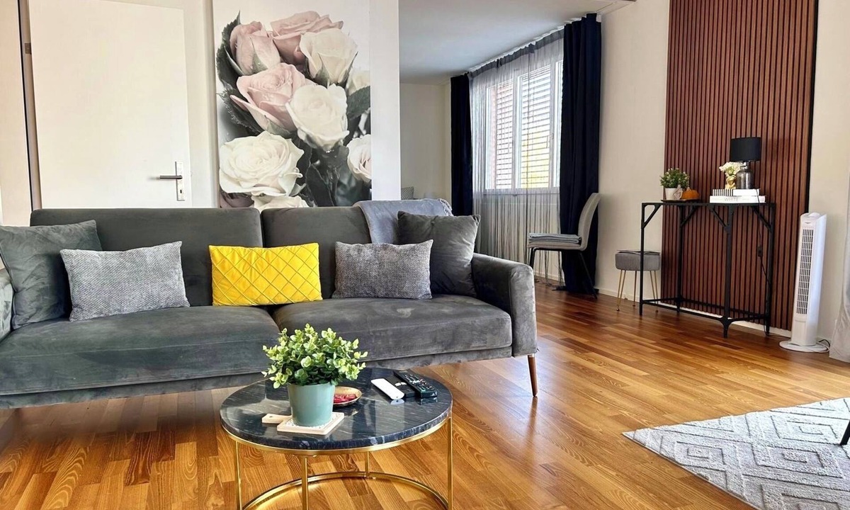 District 6 Apartment | City Views & Comfort at Schaffhauserplatz