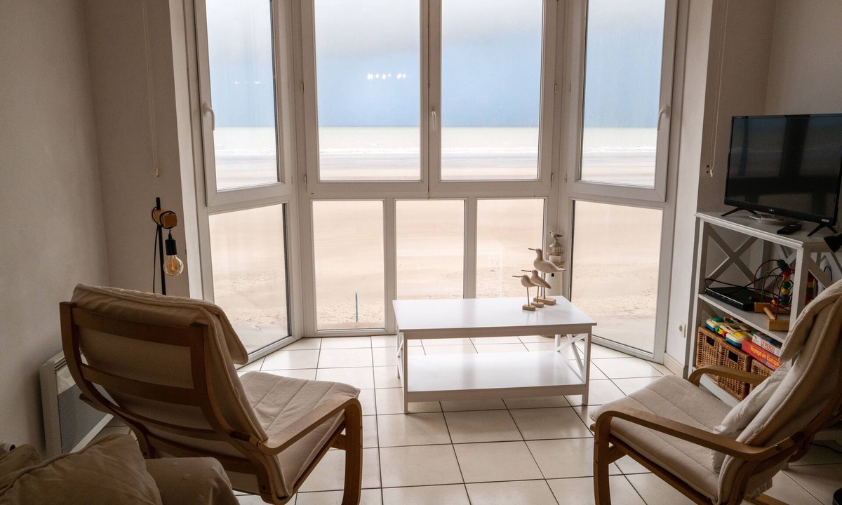Bray-Dunes Apartment | Clair de Dunes, sur la Digue Sans Voitures, les Pieds Dans L'eau