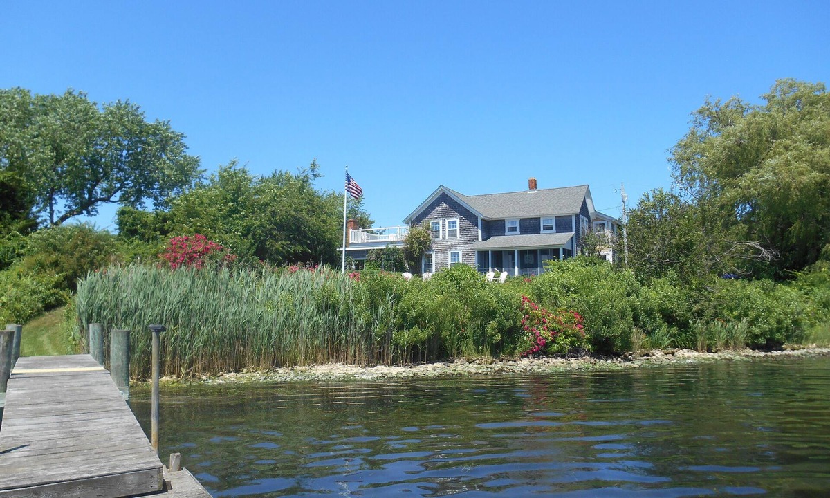 Charlestown House | Classic Waterfront Summer Home with Private Dock & Beach Pass